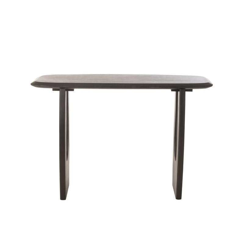 Bijzettafel Zwart Mangohout hout 30x120 cm-Bijzettafels-J-Line