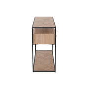 Bijzettafel Zwart Mdf 40x120 cm-Bijzettafels-J-Line
