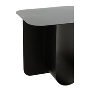 Bijzettafel Zwart Metaal Vierkant 40 cm 40x43.6x39 cm-Bijzettafels-J-Line