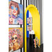 Bijzettafel Zwart Recycled hout 34 cm 34x34x88 cm-Bijzettafels-J-Line