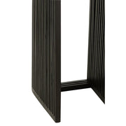 Bijzettafel Zwart Recycled hout 34 cm 34x34x88 cm-Bijzettafels-J-Line