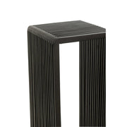 Bijzettafel Zwart Recycled hout 34 cm 34x34x88 cm-Bijzettafels-J-Line