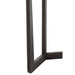 Bijzettafel Zwart Teakhout 40x140 cm-Bijzettafels-J-Line