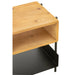 Bijzettafel Zwart ijzer 35 cm 35x42x48 cm-Opbergkasten-J-Line