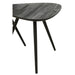 Bijzettafel Zwart ijzer 50 cm 50x50x50 cm-Bijzettafels-J-Line
