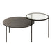 Bijzettafel Zwart ijzer L 70x101 cm-Bijzettafels-J-Line