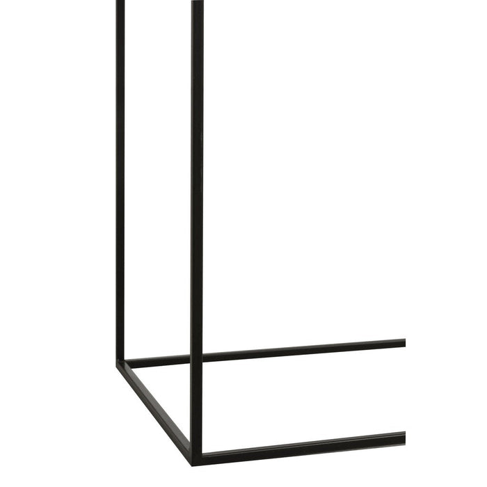 Bijzettafel Zwart ijzer Rechthoekig 35x105 cm-Bijzettafels-J-Line