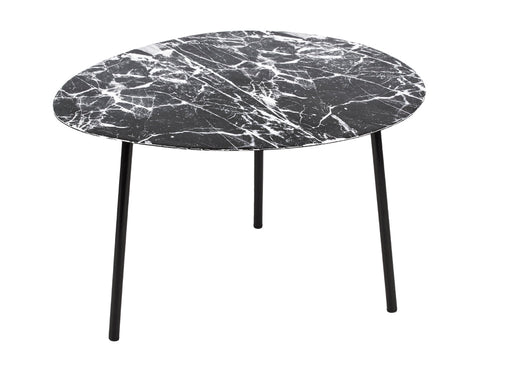 Bijzettafel eivormig marmerlook-Bijzettafels-Leitmotiv