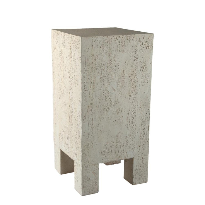 Bijzettafels Bijzettafel Chandar Crème MgO Rechthoekig Sidetable-Bijzettafels-PTMD