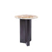 Bijzettafels Bijzettafel Jisse Naturel Petrified Hout Sidetable Twist-Bijzettafels-PTMD