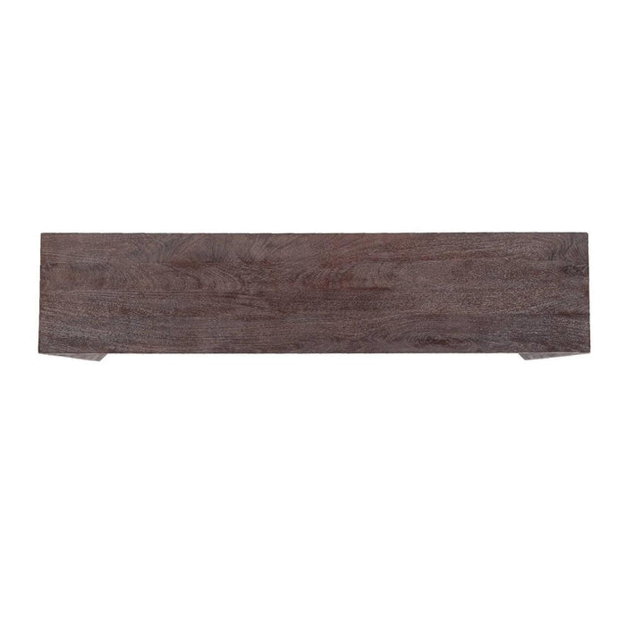 Bijzettafels Bijzettafel Kyro Bruin Mangohout Rechthoekig Sidetable-Bijzettafels-PTMD