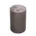 Bijzettafels Bijzettafel Rillix Naturel Petrified Hout Sidetable Nickel Rnd-Bijzettafels-PTMD