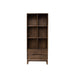 Boekenkast Cortez Mangohout Bruin 40x83x200 cm-Boekenkasten-Livingfurn
