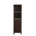 Boekenkast Dallas Bruin Mangohout 55 cm-Boekenkasten-Creating Home