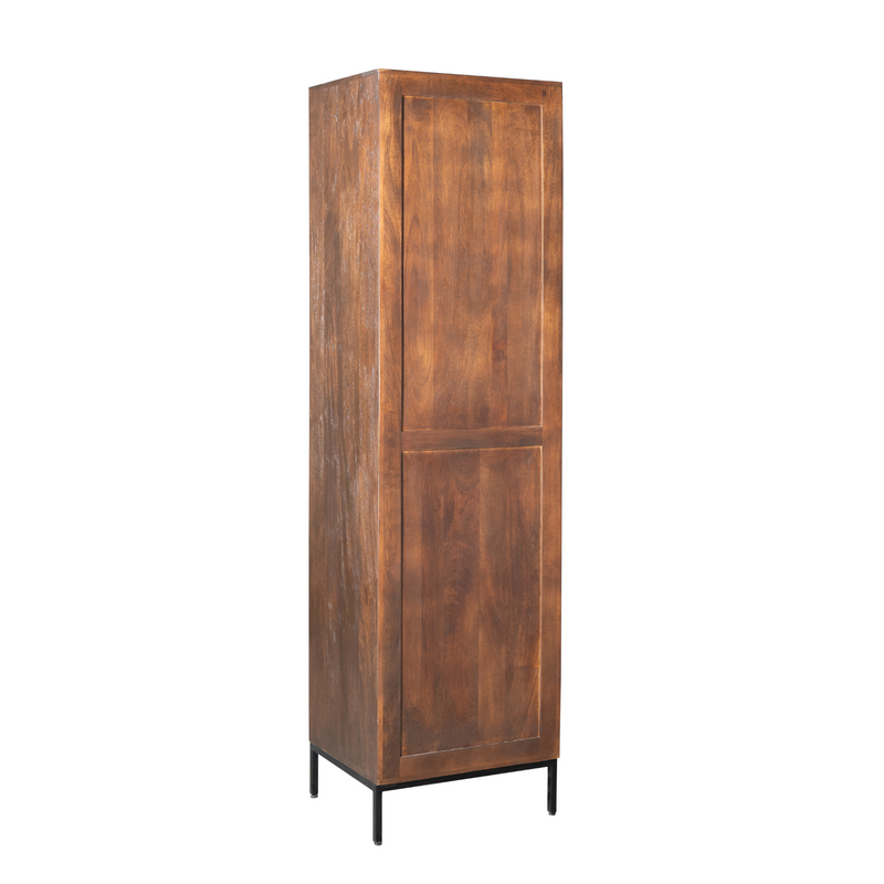 Boekenkast Madison Bruin 55 cm 55x45x200 cm-Boekenkasten-Starfurn