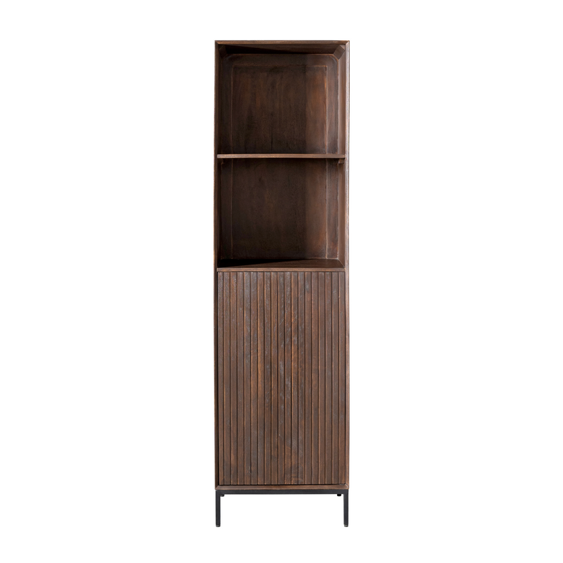 Boekenkast Madison Bruin 55 cm 55x45x200 cm-Boekenkasten-Starfurn