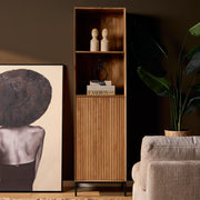 Boekenkast Madison Naturel 55 cm 55x45x200 cm-Boekenkasten-Starfurn