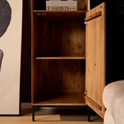Boekenkast Madison Naturel 55 cm 55x45x200 cm-Boekenkasten-Starfurn