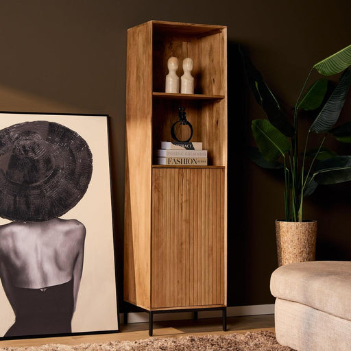 Boekenkast Madison Naturel 55 cm 55x45x200 cm-Boekenkasten-Starfurn
