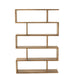 Boekenkast Naturel Mangohout hout 30x120 cm-Boekenkasten-J-Line