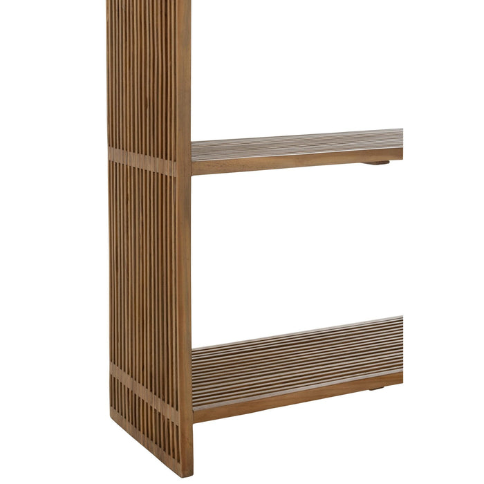Boekenkast Naturel Recycled hout 35x88 cm-Boekenkasten-J-Line