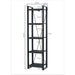 Boekenkast Norris Mangohout Zwart 55x40x200 cm 12440-Boekenkasten-Livingfurn