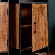 Boekenkast Oakland 50 cm 50x40x200 cm-Boekenkasten-Starfurn
