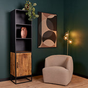 Boekenkast Oakland 50 cm 50x40x200 cm-Boekenkasten-Starfurn