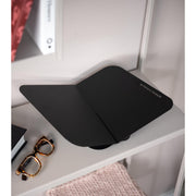 Boekenstandaard ATALANTA Staal Zwart 36.6x24x10.5cm-Wanddecoratie-Spinder
