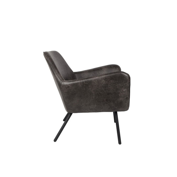 Bon Fauteuil Donkergrijs-Fauteuils-Creating Home