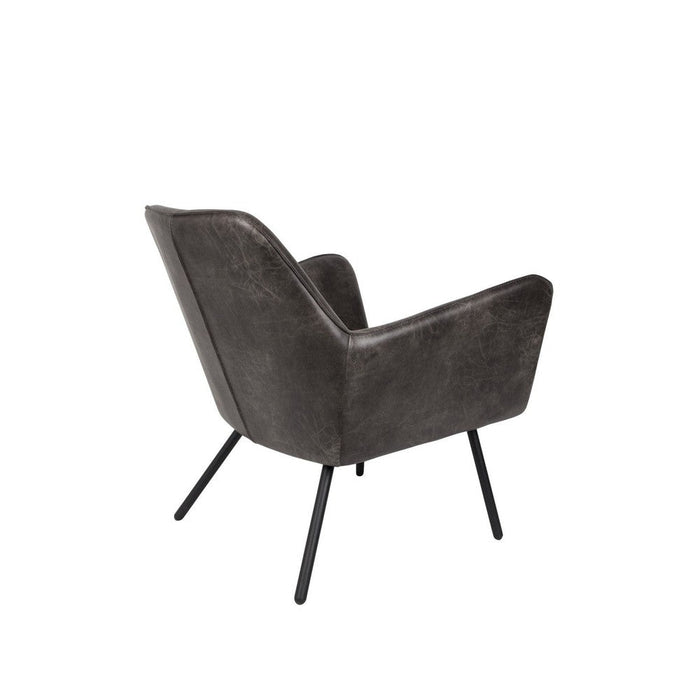 Bon Fauteuil Donkergrijs-Fauteuils-Creating Home