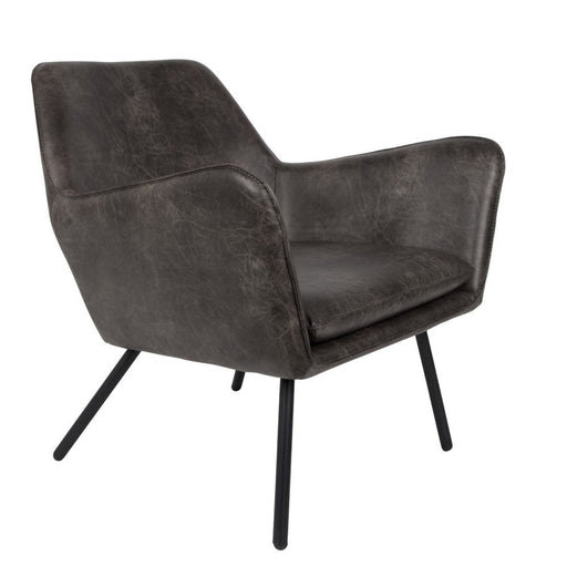 Bon Fauteuil Donkergrijs-Fauteuils-Creating Home