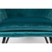 Bon Fauteuil Velvet Blauw-Fauteuils-Creating Home