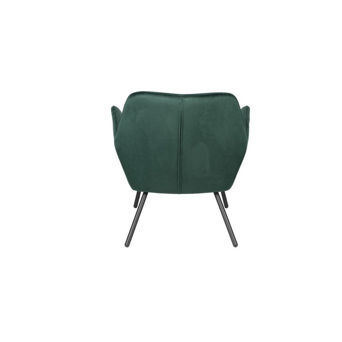 Bon Fauteuil Velvet Groen-Fauteuils-Creating Home