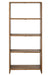 Bookcase 4 Shelves Recycle Teak Natural-Boekenkasten-J-Line