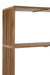 Bookcase 4 Shelves Recycle Teak Natural-Boekenkasten-J-Line