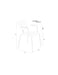 Bouton Stoel Off White-Creating Home