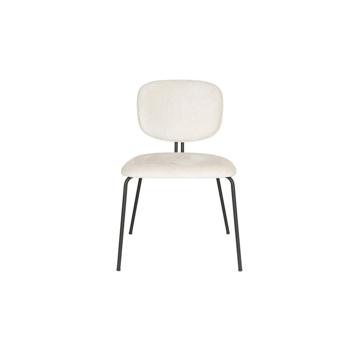 Bouton Stoel Off White-Eetkamerstoelen-Creating Home