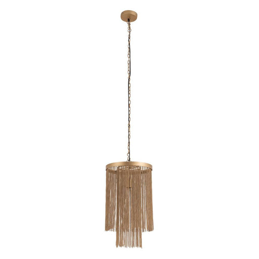 Brenton Goud IJzer Chains Rond Hanglamp L-Hanglampen-PTMD