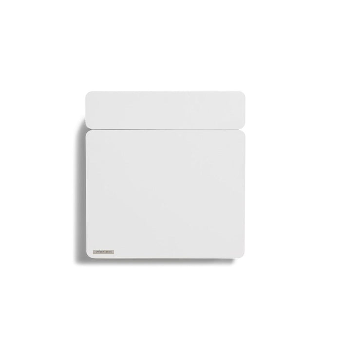 Brievenbus INBOX Staal Wit 39x11x40cm Spinder Design-Wanddecoratie-Spinder