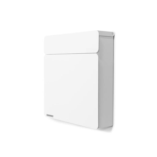 Brievenbus INBOX Staal Wit 39x11x40cm Spinder Design-Wanddecoratie-Spinder