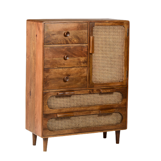 Brix Anna 87cm - Mangohout-Opbergkasten-Livingfurn