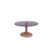 Brix Bijzettafel Glas Bruin 75 cm-Bijzettafels-Livingfurn