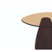 Brix Bijzettafel Glas Rood 43 cm-Bijzettafels-Livingfurn