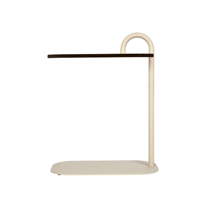Brix Bijzettafel Mangohout Beige 30x48 cm-Bijzettafels-Livingfurn