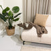 Brix Bijzettafel Mangohout Beige 30x48 cm-Bijzettafels-Livingfurn