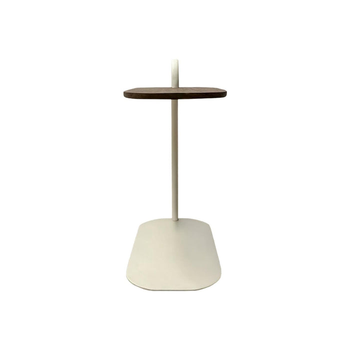 Brix Bijzettafel Mangohout Beige 30x48 cm-Livingfurn