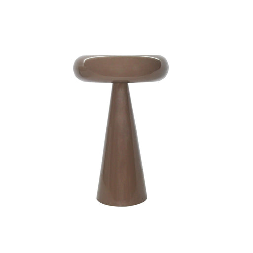 Brix Bijzettafel Metaal Bruin 36 cm 36x36x57 cm-Bijzettafels-Livingfurn