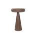 Brix Bijzettafel Metaal Bruin 36 cm 36x36x57 cm-Bijzettafels-Livingfurn