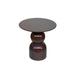 Brix Bijzettafel Metaal Bruin 49 cm 49.5x49.5x52.5 cm-Bijzettafels-Livingfurn